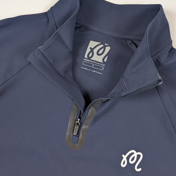 Malbon 1/4 Zip Performance Raglan - Picture 3 of 4